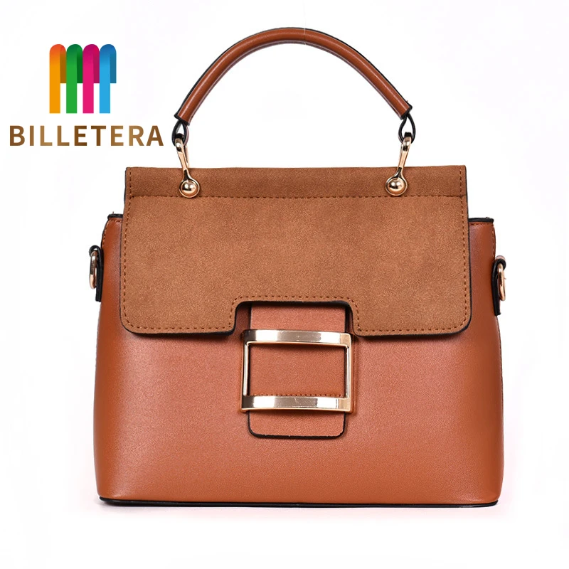 

BILLETERA New Arrival Simple Women Shoulder Bag Female Pu Leather Messenger Bag Crossbody