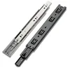 Drawer track drawer slide three rail drawer guide rail slide rail  furniture hardware fittings, slipway  2 pieces ► Photo 1/6