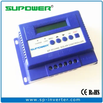 

CE approval 60A 3 Stages Solar Charge Controller with LCD display+ Free Shipping