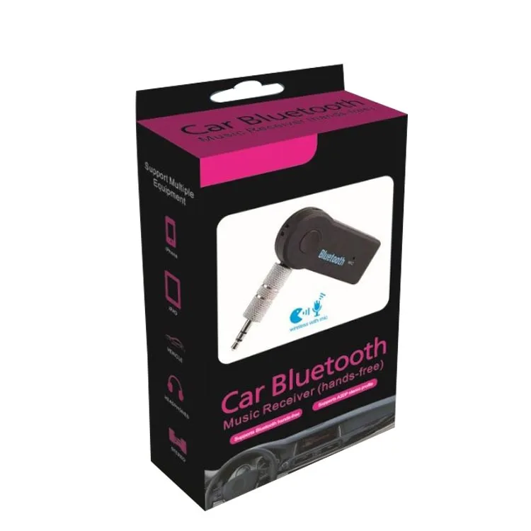 Hongsund 3,5 Blutooth Беспроводной для автомобиля Музыка Аудио приемник Bluetooth адаптер Aux 3,5 мм A2dp для наушников Reciever