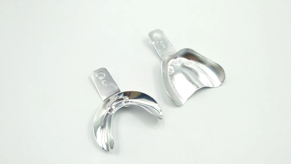 

1 пара высококачественных алюминиевых зубных слепков для гигиены полости рта, стоматологические слепки 3 #