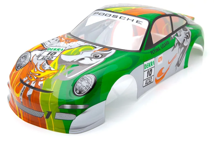 YUKALA RC car shell body for 1/10 Car 024 green 190mm 2pcs/lot | Игрушки и хобби