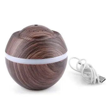 

500ML Ultrasonic Humidifier 7 Colors LED Cool Air Oil Diffuser Purifier Quiet Mist Maker Home Office Room
