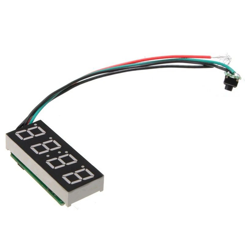 

LED Digital Clock For 24 Hours Car MOTO Adjustable 7-30V DC
