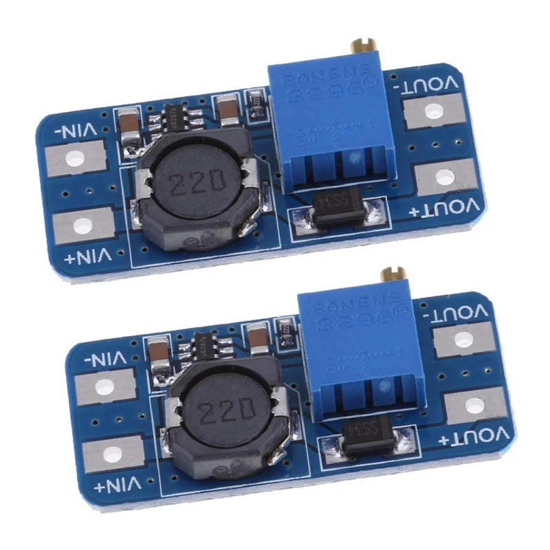 

Mt3608 2a dc dc step up High power dc voltage regulator step-up regulator Boost Converter Power Supply Module for arduino