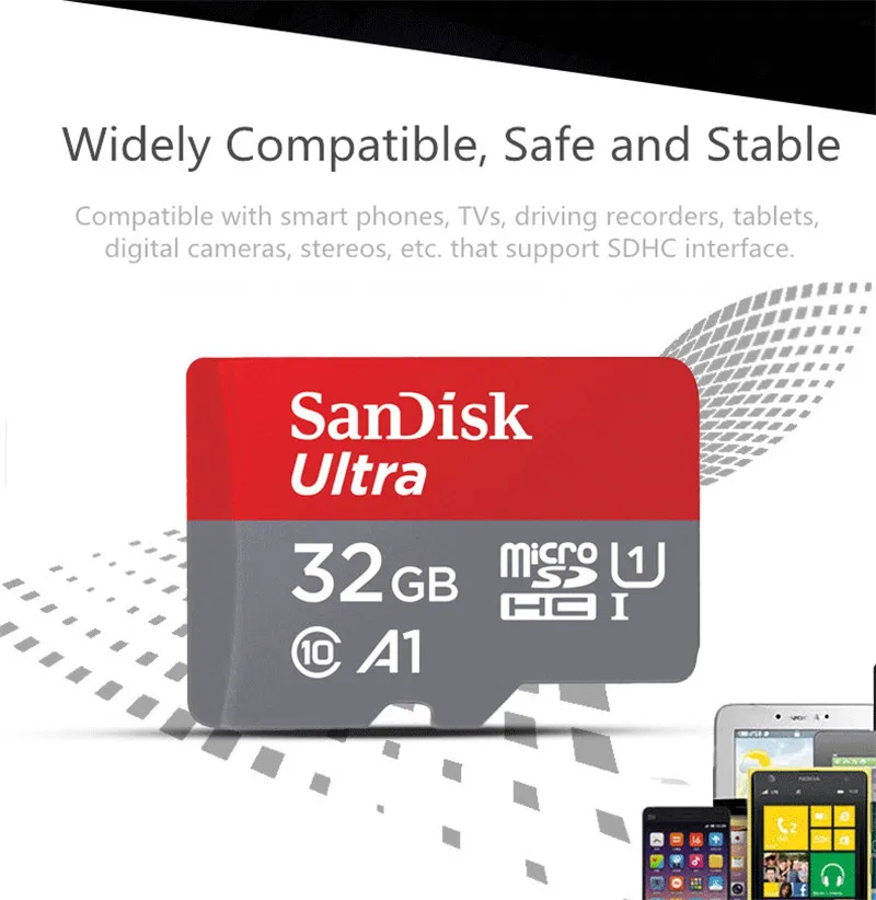 sandisk ультра Micro SD карты 256 ГБ 100 МБ/с. C10 флэш-карта памяти 200GB 256GB Microsd 400 ГБ TF Карта A1 для телефона для настольного компьютера