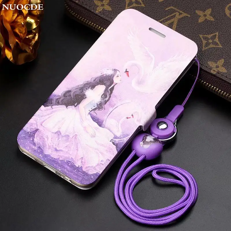 

For OnePlus 5 Case Leather Wallet Flip Cover For Funda OnePlus 5 A5000 5.5" Cover Leather Painted Phone Cases One Plus 5
