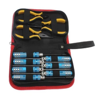 

LHLL-10 in 1 RC Helicopter Screwdrivers Pliers Hex Repair Tool Set