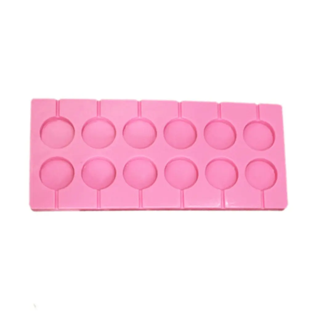 

12 Even Cat Claw Silicone Lollipop Mold Chocolate Mold Children Diy Handmade Star Lollipop Mold