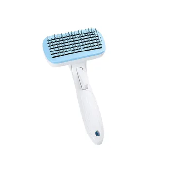 

Pet comb Automatic hair removal comb Dog self-cleaning comb Cat and dog opening needle comb Pet cleaning supplies