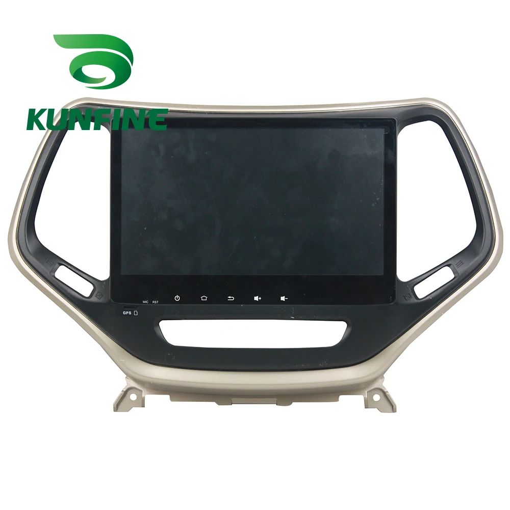 Perfect Android 9.0 Octa Core 4GB RAM 64GB ROM Car DVD GPS Navigation Multimedia Player Car Stereo for Jeep Cherokee 2016 2017 Radio 8