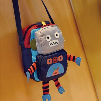 

LJT New Japanese Personality Funny Robot Shoulder Messenger Bag Lady Cute Mobile Phone Bag Party Travel Crossbody Bag Designer