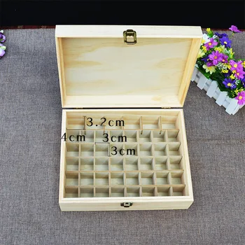 

Storage Boxes Home Storage & Organization 15ml essential oil case solid wood display box desk organizer lipstick holder hot new