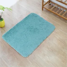 40*60 см противоскольжения пушистый лохматый коврик дома номер ковер коврики Спальня Ванная комната пол двери коврик махорки