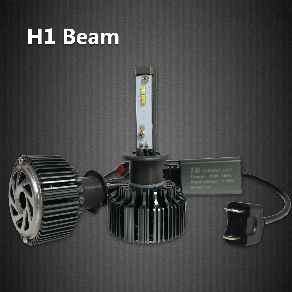 CNSUNNYLIGHT H7 H4 H13 9005 HB3 9006 HB4 H1 H3 880 881 H8 Car Bulbs Led Headlight Kit 6000K CSP Chips Auto H11 Fog Lamps with Fan (12)
