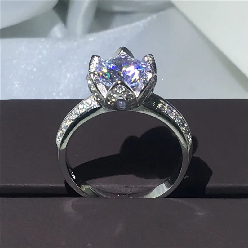 Женское кольцо из серебра 2018 пробы с фианитом|wedding band ring|band ringrings for women |