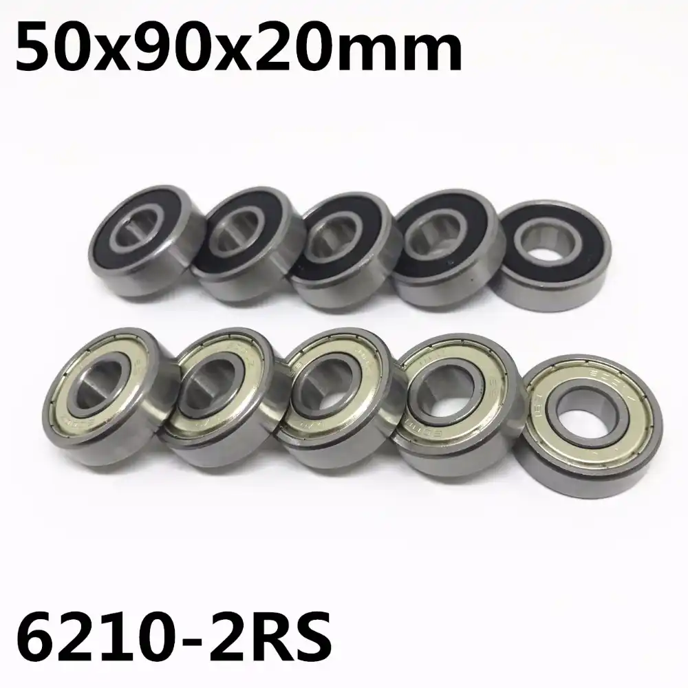 6210RS Bearing 50x90x20 Sealed Ball Bearings