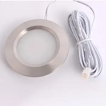 

12V Low Voltage LED Cabinet Display Light Mini Ultra-Thin Concealed LED Downlight Kitchen Cabinet Light With 2M Terminal Wire