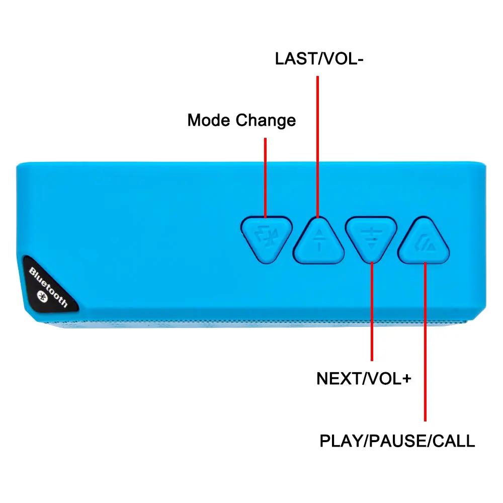 X3s Bluetooth Speaker Portable Wireless Music Sound Box Subwoofer Support Handsfree TF AUX FM Radio (8)