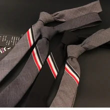 Коммерческие Роскошные шерсть Галстук Классический Цвет лоскутное шитье галстук мужские шеи Галстуки дизайнер ручной Европейский Стиль Галстуки