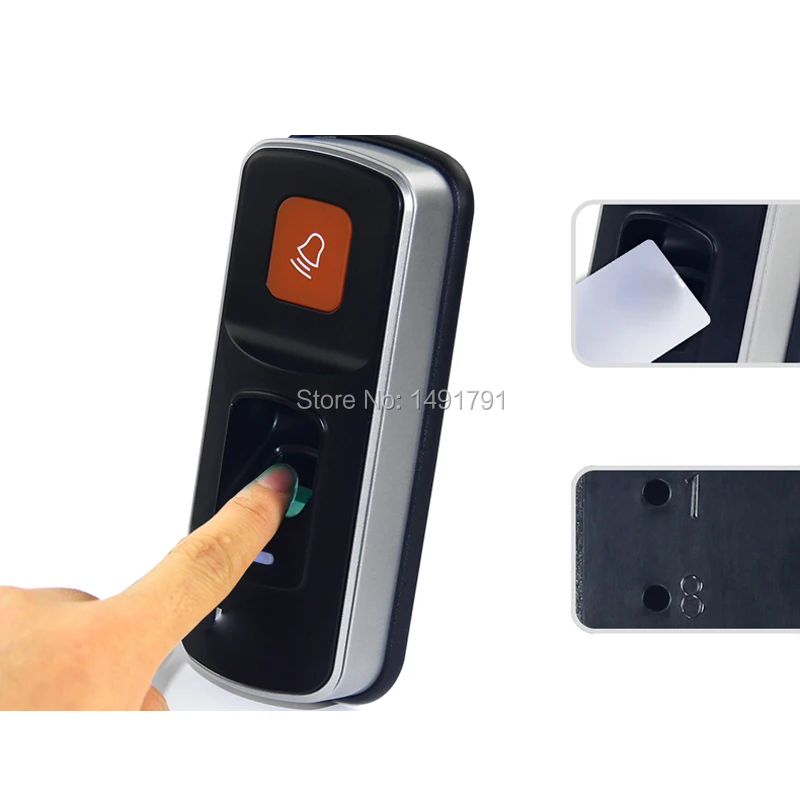 Chamber room escape game prop finger print scanner scan the fingerprint
