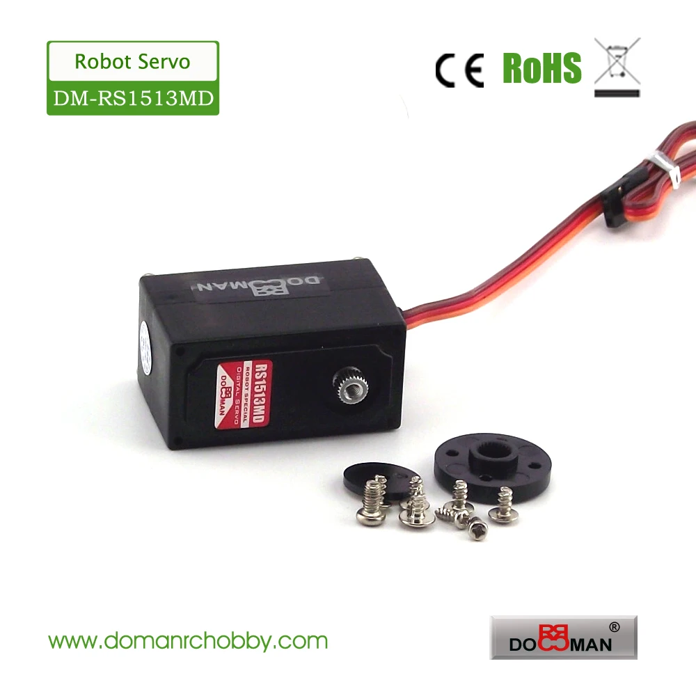 

1pcs/lot DM-RS1513MD metal gear digital low profile 270 degree Humanoid robot rc servo
