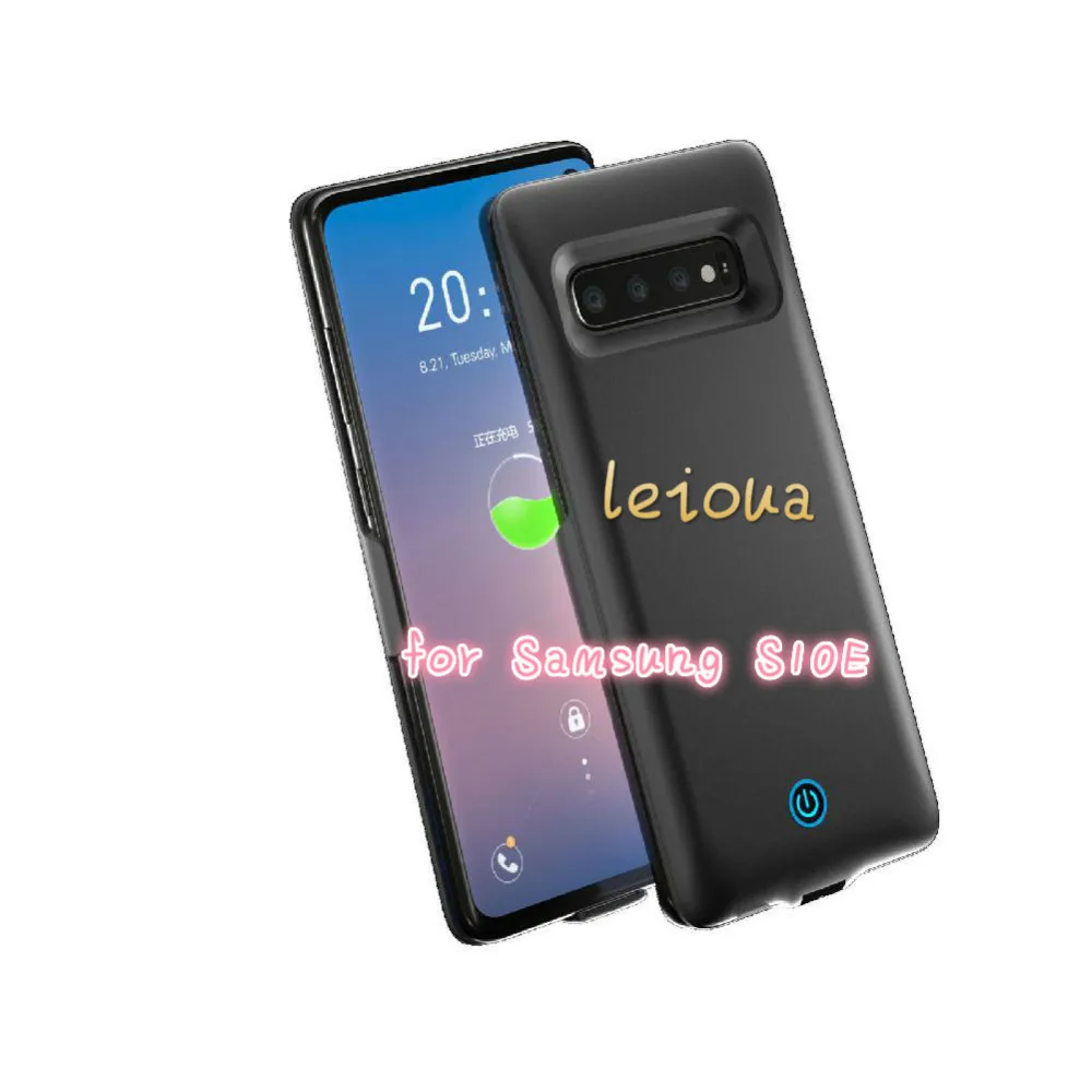 Leioua 7000 мАч, новинка, для samsung Galaxy S10, S10E, Дополнительный внешний аккумулятор, чехол для зарядного устройства, для samsung Galaxy S10 Plus - Цвет: For S10E