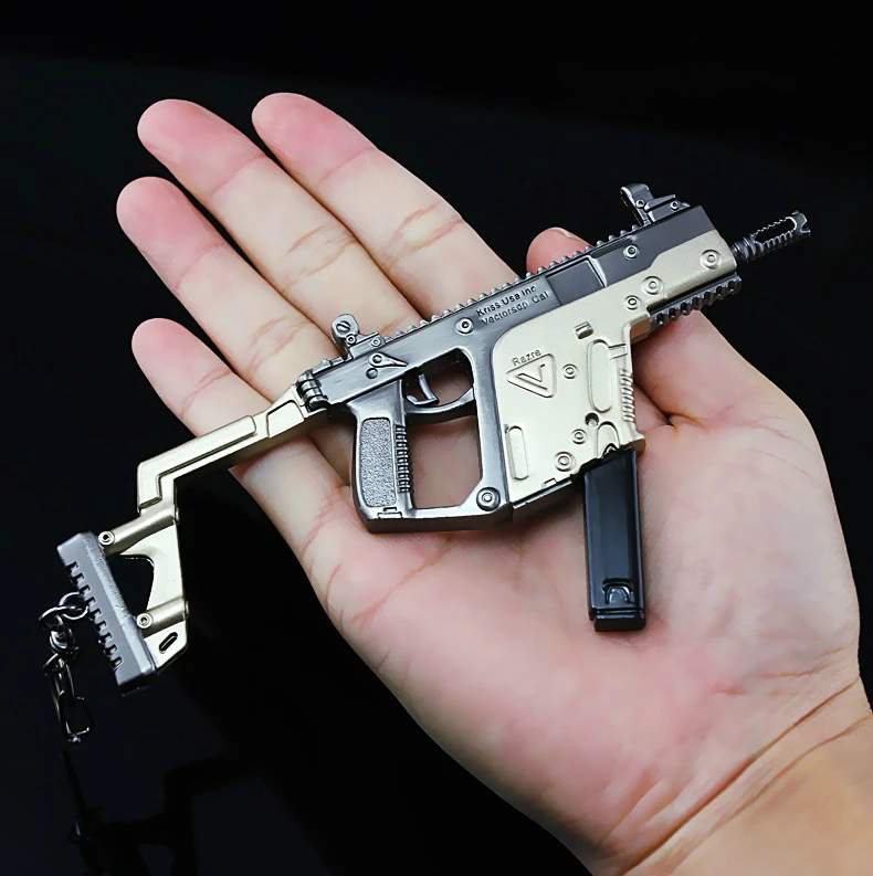 

1PCS 14.5cm Weapon Vector Submachine Gun Model Hot Games Around Weapon Knowledge Collection A Teammate's Gift Jsuny