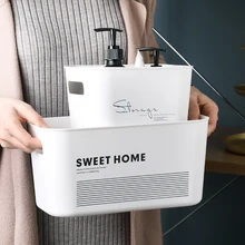 Скандинавский пластиковый герметичный ящик для хранения сухофруктов, печенья, закусок, еды, контейнер для мелочей, кухонный органайзер для ванной комнаты, инструменты для домашнего декора