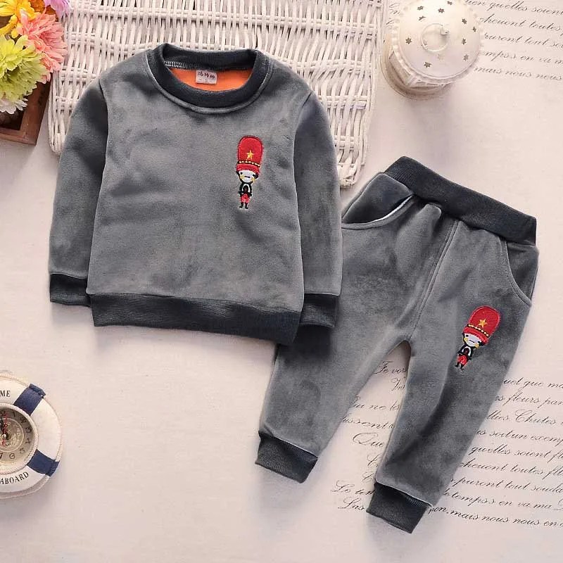 baby boy velvet tracksuit