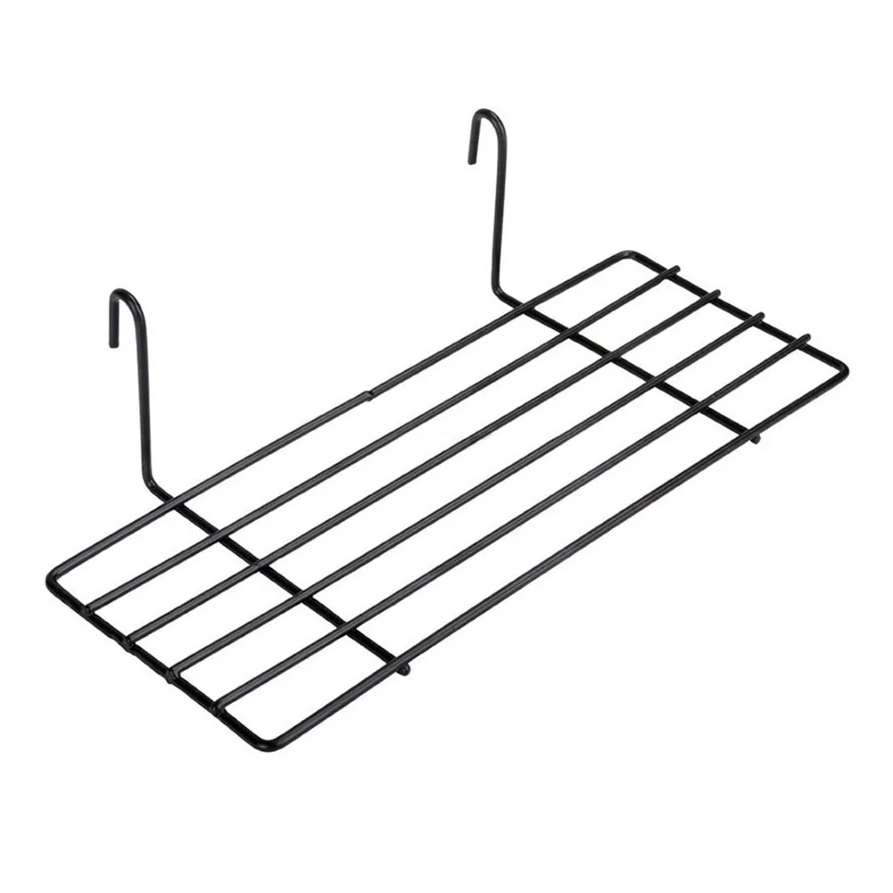 Настенный декор, железная рама, подвесной стеллаж, настенный дисплей, коробка для хранения, многофункциональная сетка, проволока, металлическая настенная полка, украшение для гостиной