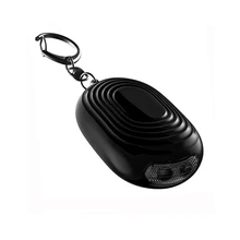 50pcs torch light 130dB loud sound Women defense device personal attack alarm mini portable burglar alarm