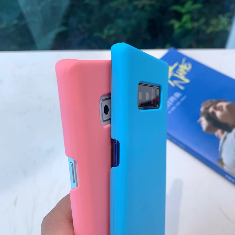 Чехол для Samsung Galaxy S8 S9 S10 S10e S20 Ultra Note 8 9 10 Plus A01 A11 A21s A31 A41 M21 M31 цветной Матовый Жесткий