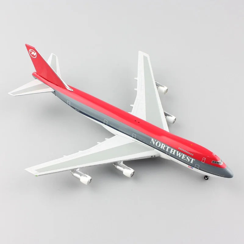 1:400 масштаб Schuco Американский NWA Northwest Airlines самолет Boeing 747 B747 модели самолета Металл литье под давлением и транспортные средства игрушки