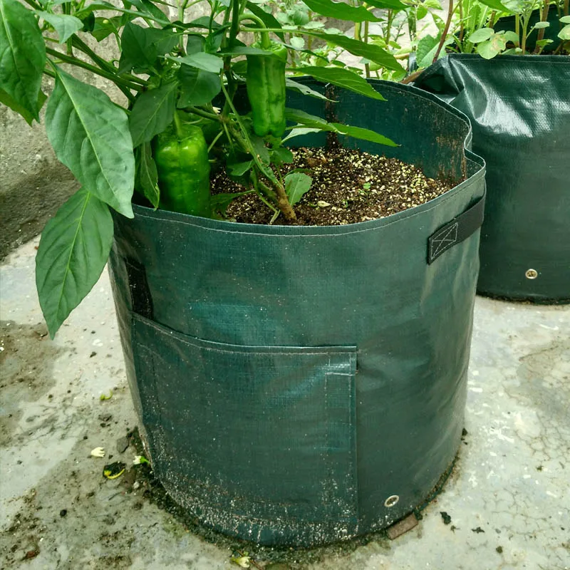 Дышащие картофельные Клубничные посадочные мешки овощное растение рост мешок увлажняющий Открытый Вертикальный Сад висячий мешок для выращивания