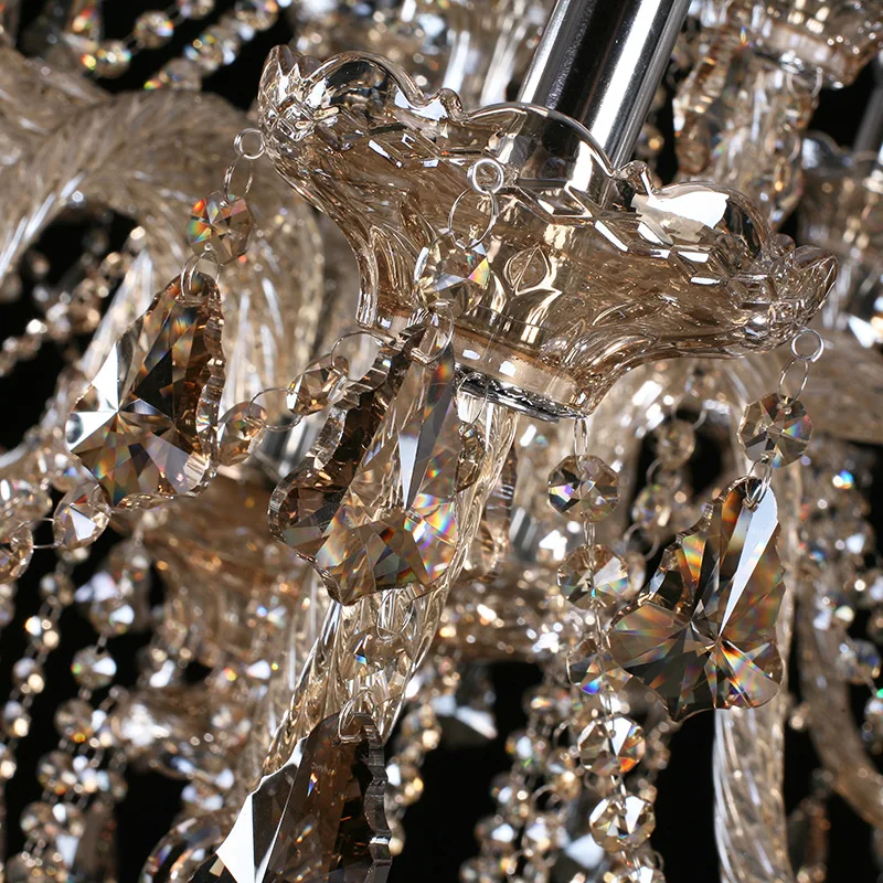 Modern Crystal Led Chandelier Cognic/TR GOLD/Silver K9 Large 6/8/10/15/18 Arm Living Room Lustres De Cristal Lighting Fixture led chandelier,ceiling chandelier