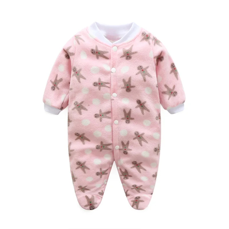 Spring Baby Clothes Fleece Newborn Clothing Infant Baby Rompers