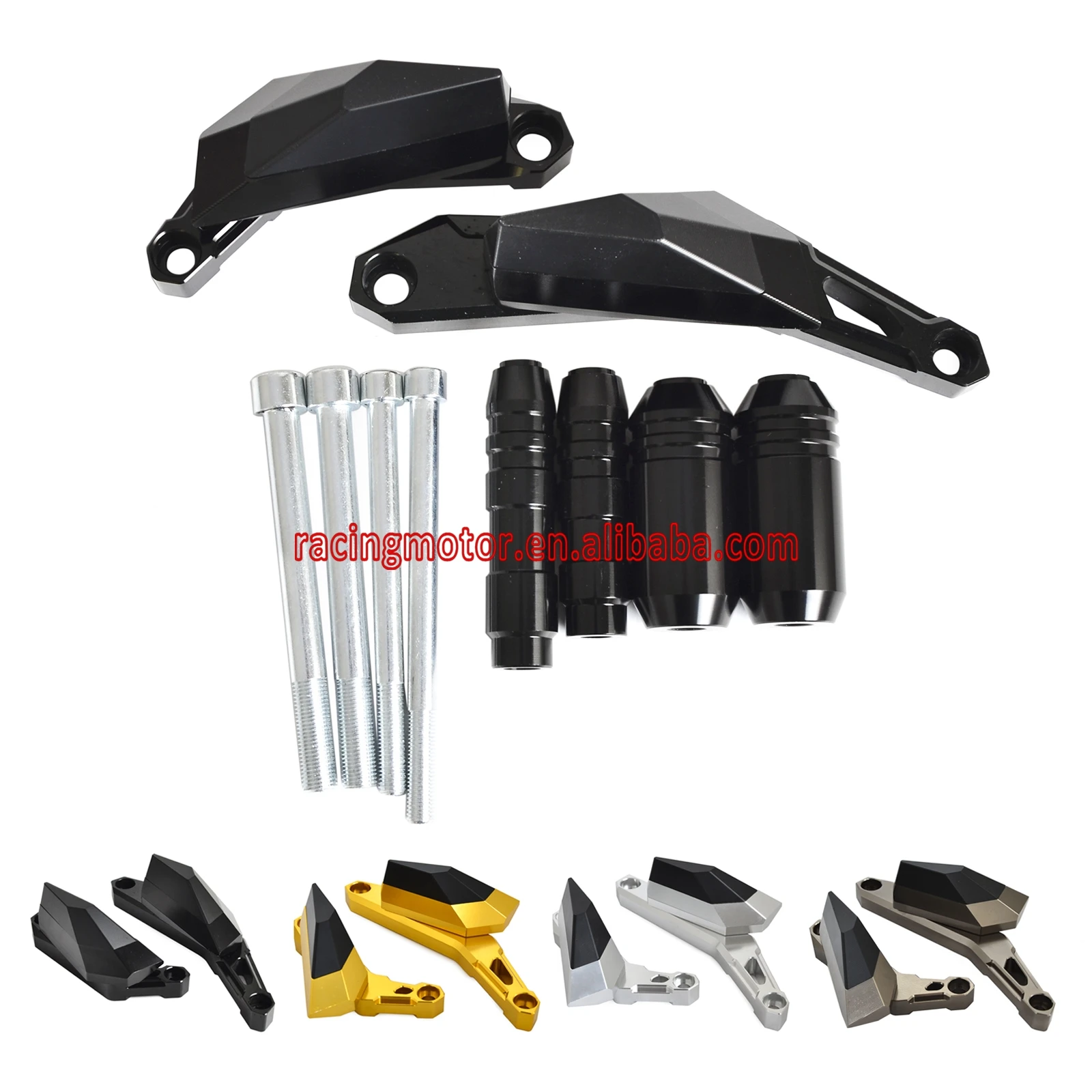 

Frame Sliders Crash Protectors for Yamaha MT07 MT-07 Tracer 2014 2015 2016