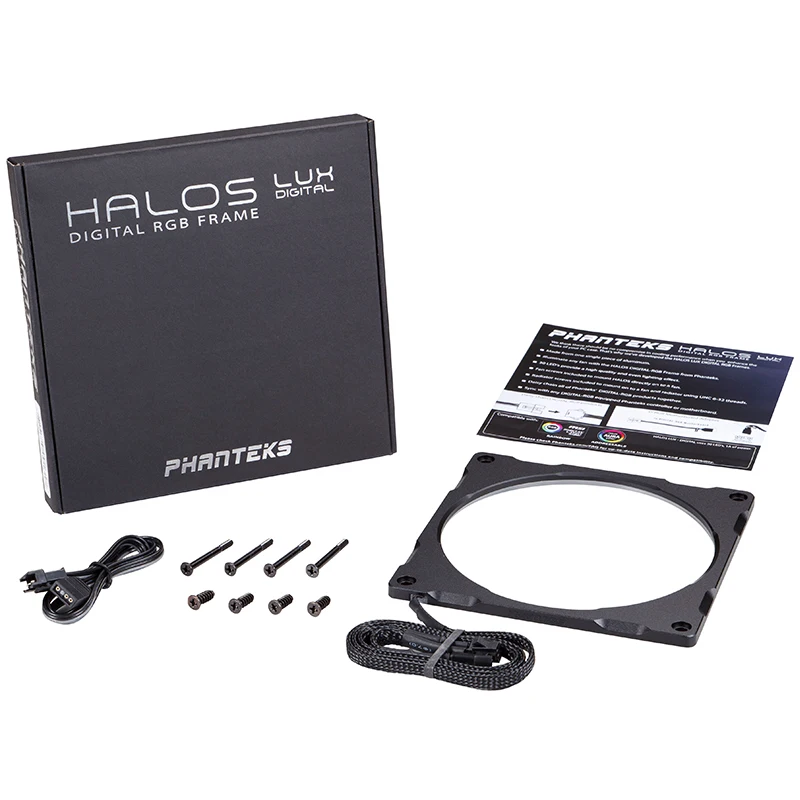 PHANTEKS Halos 14 см D RGB цифровая симфоническая апертура вентилятора (5 В) (управление