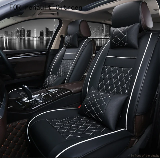 OUZHI easy clean firm grid pu leather car seat cover for renault ... OUZHI easy clean firm grid pu leather car seat cover for renault ...