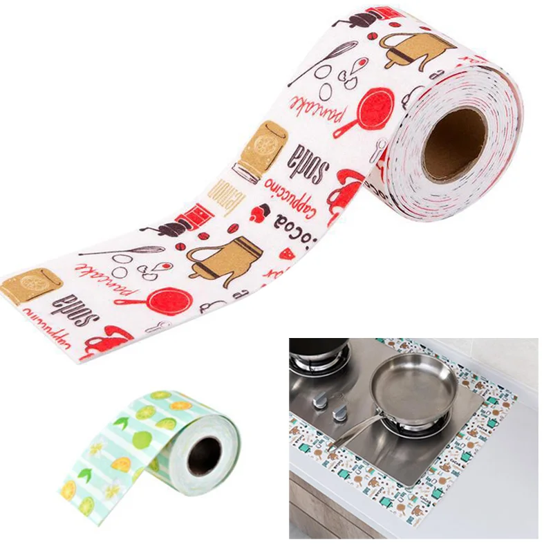 

Self Adhesive Bathroom Vanity Absorbent Waterproof Sticker PVC Wall Stickers Antifouling Kitchen Sink Household Toilet Sticker