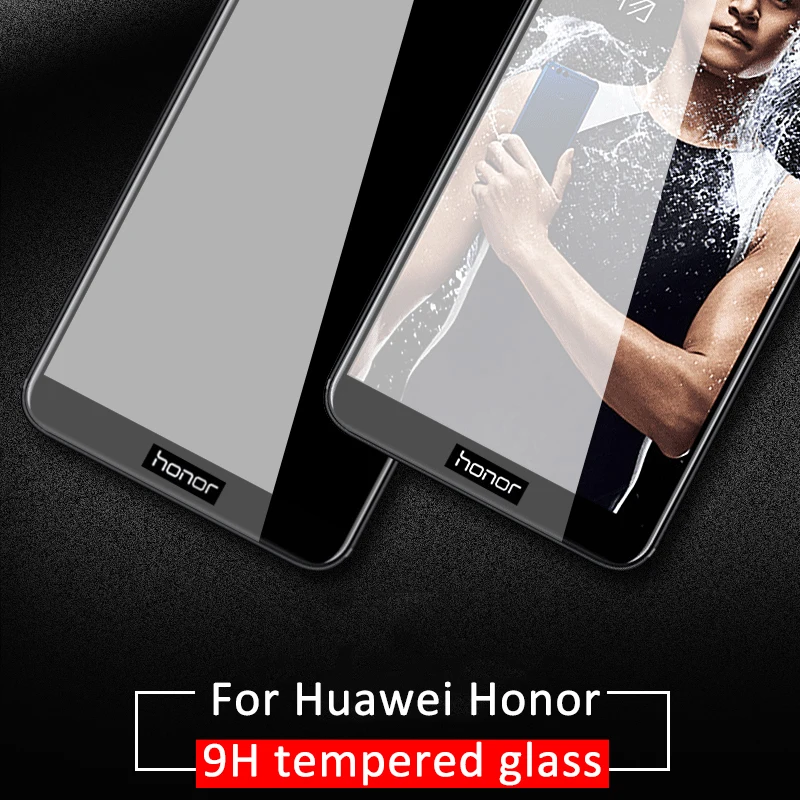 Защитное стекло для Honor 7A 7X 7C Pro 7 9D закаленное защитное Huawei 8X 8 9 Lite View 10 V10 V9 Защита