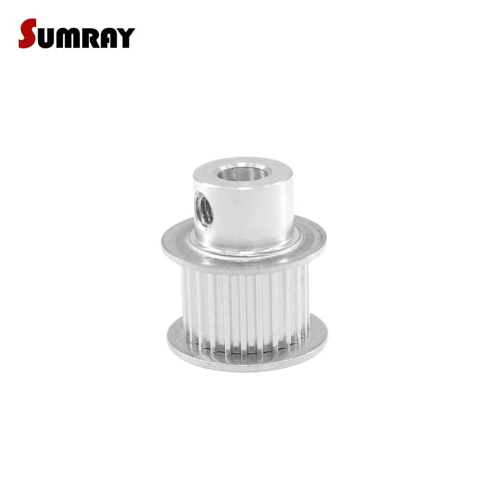 2 Pz Dente Puleggia Mxl 24T 5/6/6.35/7/8/10Mm Foro Interno Puleggia Ingranaggio 11Mm Larghezza Cinghia Puleggia In Alluminio Per Macchina Laser