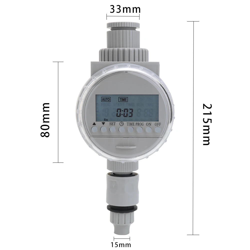 Солнечный цифровой таймер полива ЖК-экран садовое регулирование орошения Авто экономичный полив управление Лер полив таймер