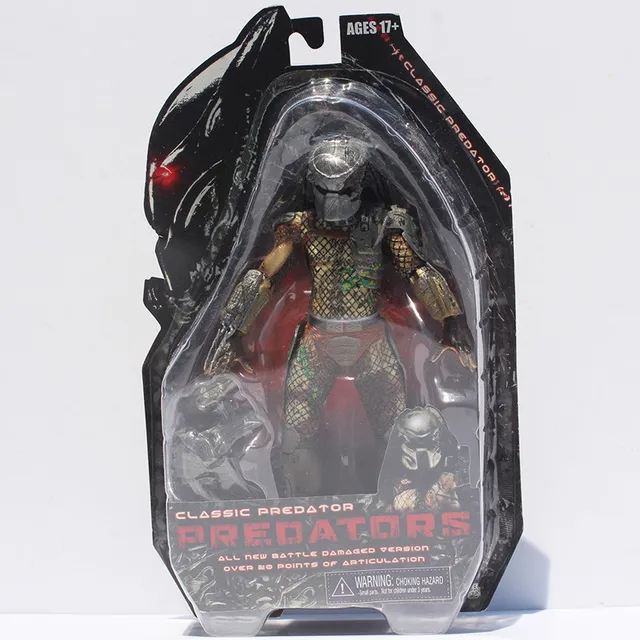 Neca-25周年記念のクラシックなプレデターフィギュア,pvc