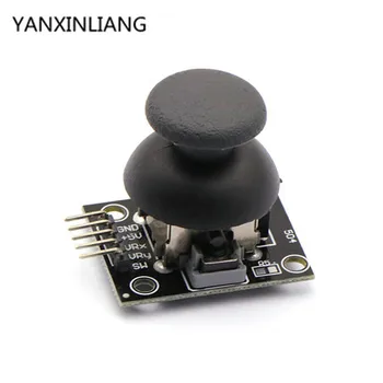 

5pcs Dual-axis XY Joystick Module For Arduino ps2 Joystick Module new