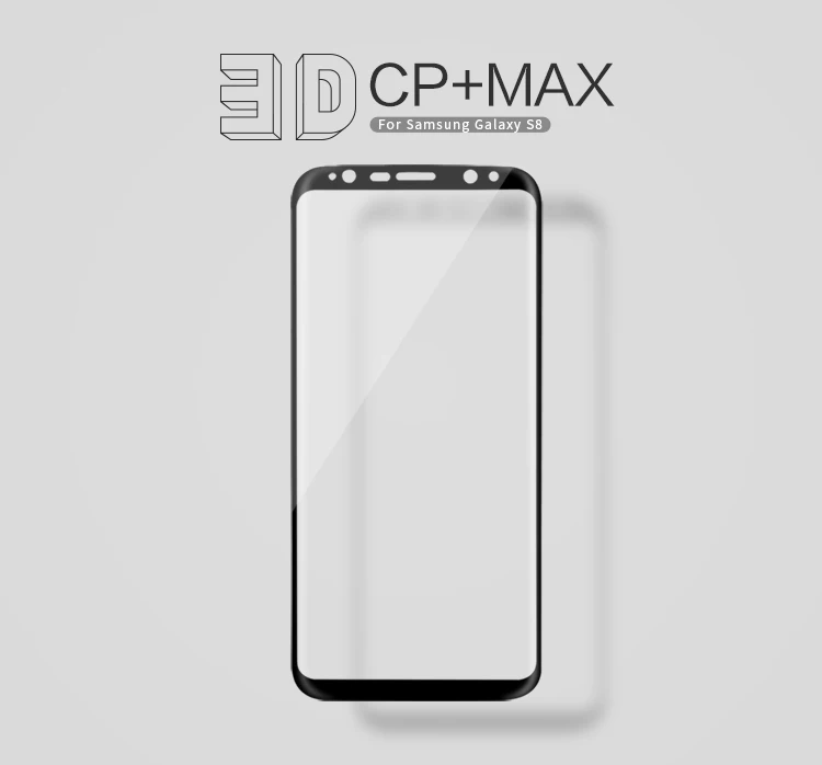 NILLKIN закаленное стекло для samsung Galaxy S8 S8 Plus полное покрытие 3D CP+ MAX Защитная пленка для экрана для Galaxy S8