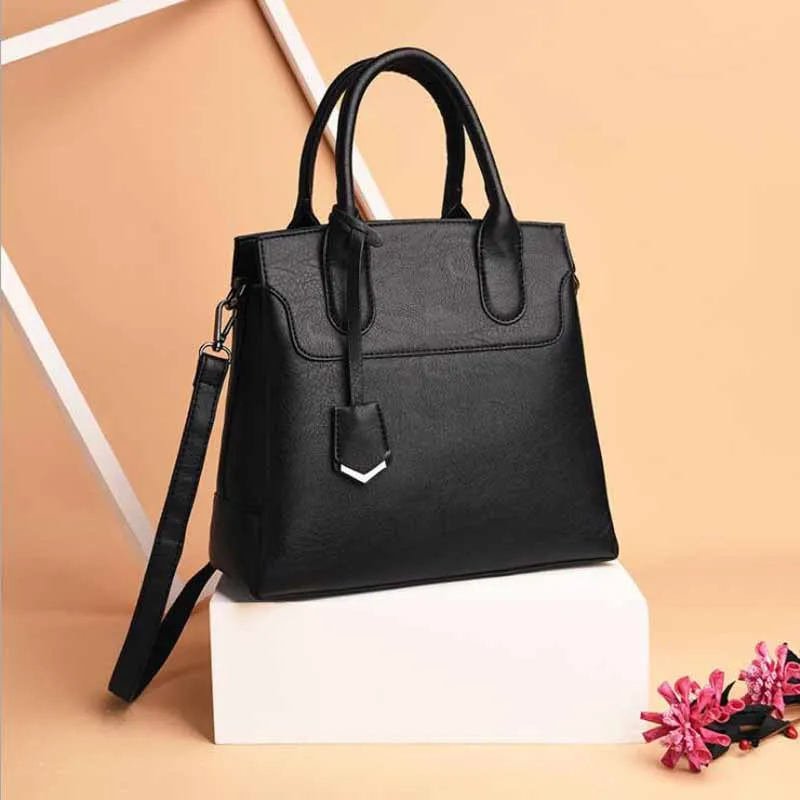 المرأة حقيبة يد خمر البسيطة crossbody حقيبة السيدات حقيبة يد جلدية الكرة حقيبة كتف دراجة نارية رسول الأعلى مقبض حقيبة