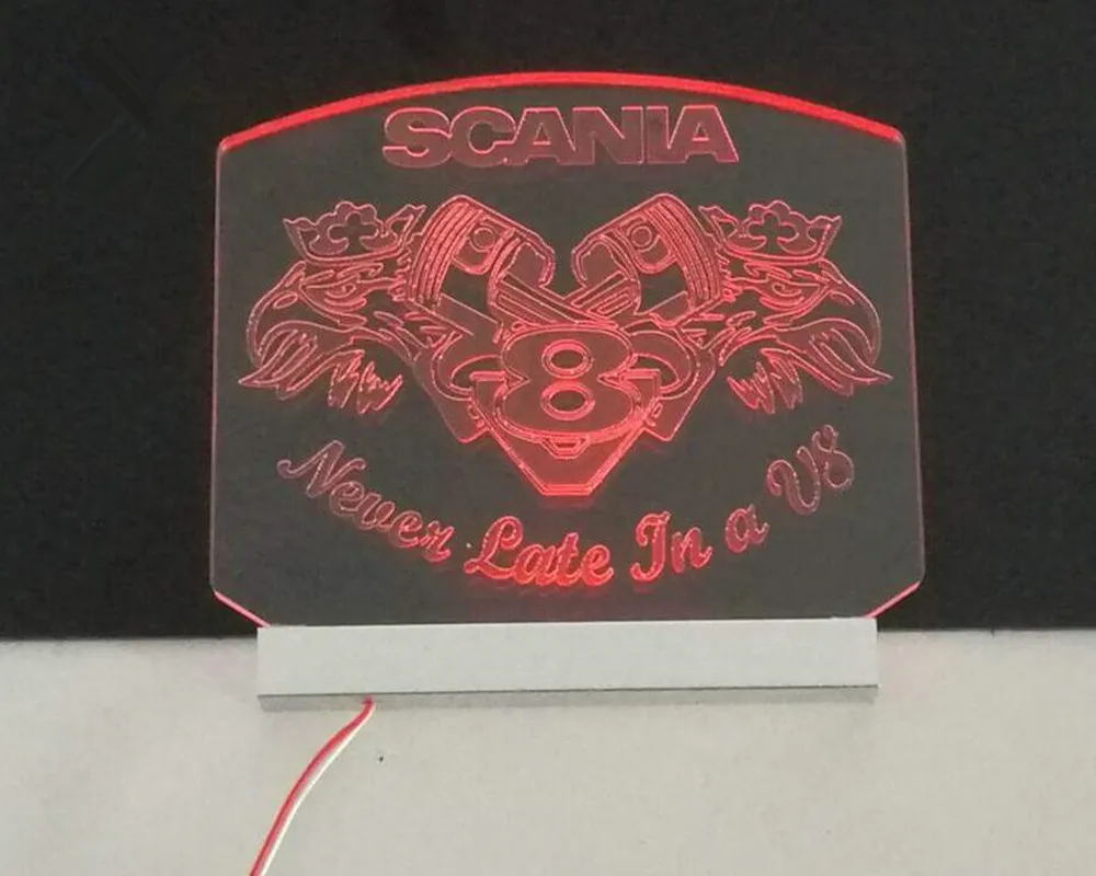 Scania You/'re Never Late in a V8 1:50 Scale Laser Print Water slide Decals