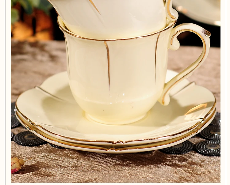 XING KILO высококачественная керамическая чашка для кофе и блюдца в британском стиле, простая керамическая чаша для чая